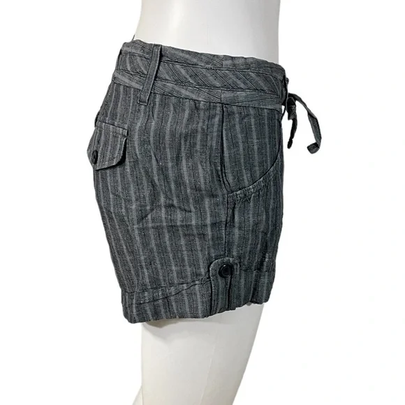 Banana Republic Gray Striped Shorts - Picture 5 of 8
